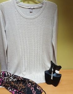 Ladies Cream Sweater